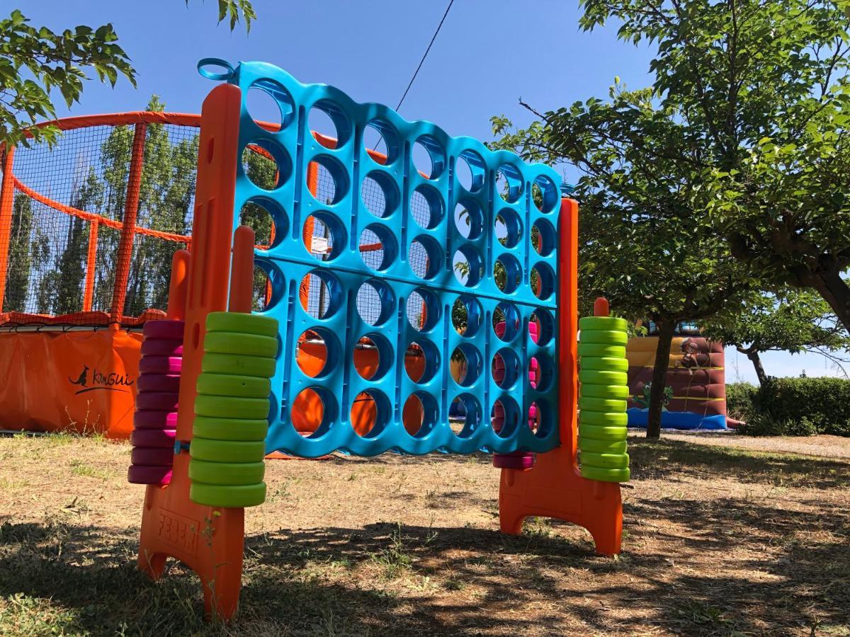 Camping Paradis Family Les Rives De L'Herault Жиняк Екстериор снимка